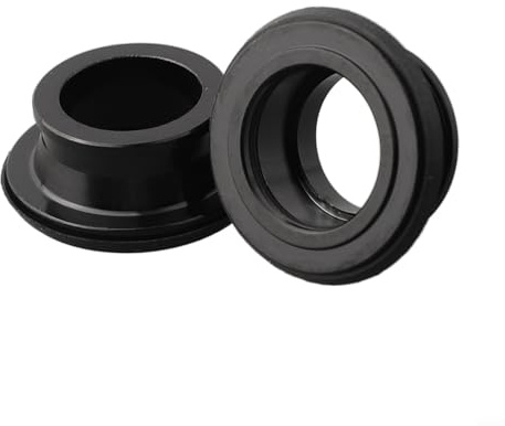 Jonikuper Aluminiumlegierung für Fahrradnabenadapter-Set, Schnellspanner auf Steckachse, Konverterende für vorne M9 auf 15 mm, 100 mm und hinten M10 auf 12 mm, 135–142 mm, kompatibel mit 8–11 Gang und