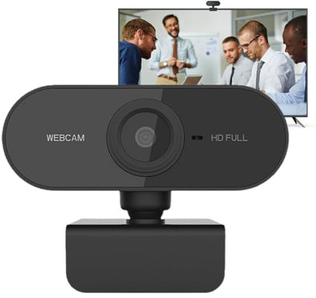 PC webbkamera - Plug and Play, drivrutinlös, högupplöst kamera