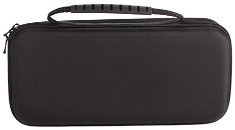 YushiTrading GP - 807 Storage Box for Steam Deck, Protective Hard Case with Mezzanine, Large Capacity Portable Travel Carry Case with Oxford Cloth and Soft Lining for Game Console Accessories
