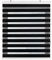 Blindecor Vela | Rollo nacht und tag premium mit galerie | Schwarz, doppelrollo 160 x 180 cm (BxH) | Stoffgröße 157 x 175 cm | Elegantes Tag und Nacht rollo