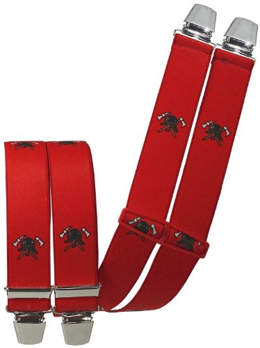 Harrys-Collection Herren Hosenträger 4 Clips Breite ca 35 mm | extra starke Clipse für sicheren Halt, ideal für Beruf und Freizeit, verstellbares Hosenband, hoher elastischer Tragekomfort