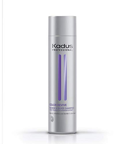 - Kadus - Blond & Silver. Champú para cabellos rubios y agrisados. Envase de 250 ml