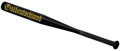 Sportgerät Baseballschläger Ostdeutschland Gold Aluminium 65 cm lang | 26 Zoll Schläger mit einem Gewicht von 520 Gramm und einem Rutschfestem Griff I Osten DDR Sachsen Thüringen Brandenburg