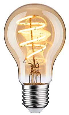 Paulmann 28952 LED Lampe Filament Vintage AGL 4W Leuchtmittel dimmbar Gold 2500K Goldlicht E27