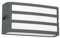 Eglo Camarada Aplique para exteriores, iluminación exterior de pared, lámpara de pared rectangular para exteriores, de metal en antracita, casquillo E27, IP54