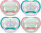 Philips Avent Ultra Air Night Schnuller für Babys von 0-6 Monate, 4 Stück, inklusive Transport- und Sterilisationsbox