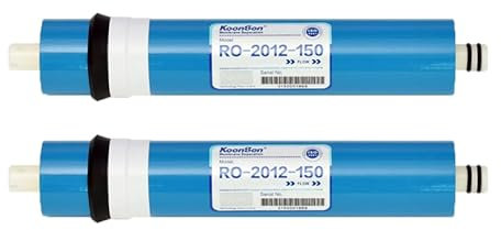 Membrana RO-2012-150 GPD ad alte prestazioni - serie residenziale - per impianti ad osmosi 2 PEZZI