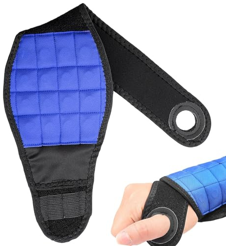 Magnetischer Schraubenhalter für Handgelenk, starke Magnete, Armband mit | Daumenschlaufe, Handwerker-Werkzeuge, -Handgelenkband, Handgelenkstütze für