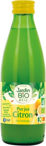 Jardin BiO étic - Pur Jus de Citron 25 cl (Lot de 8)