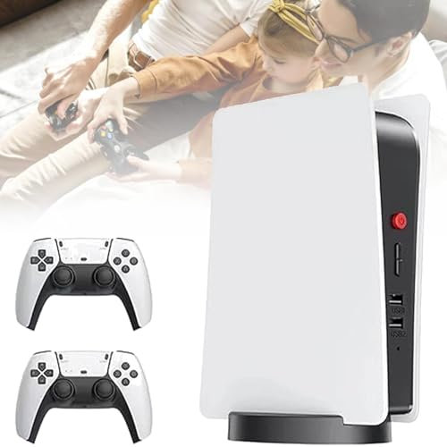 NVYAZJ Scatola per Videogiochi HD, Console di Gioco Portatile Classica retrò con Display HD 128G, 4K, Doppio Controller Wireless 2.4G Integrato, Plug And Play per Computer TV