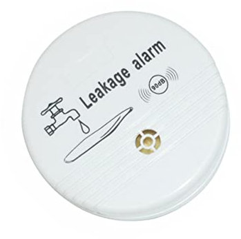 Homoyoyo Détecteur De Fuite d'eau sans Pile 9v Alarme Sonore 85db Capteur Haute Puissance Cuisine sous-Sol Maison Usage Prolongé