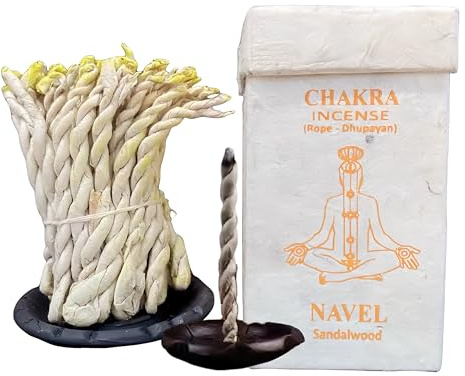 Fay Bless Incenso fatto a mano in corda dal Nepal (legno di sandalo)