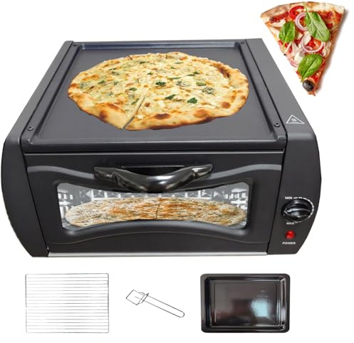 Four À Pizza Électrique 15L, Fabricant de Pain de Four 2100W, 50-400 ℃ Température Djussible, Four À Pizza, Four À Tandoor Électrique Et Pizza