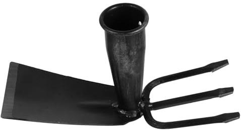 Gatuida Houes de Jardin et Outils de Désherbage Manuels pour Jardinage et Plantation Outil à Main 7,5 Cm en Acier Carbone Polyvalent sans Manche pour Sol Meuble et Entretien de Pelouse