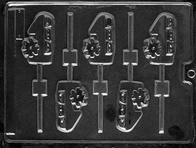 Home Chocolate Factory Number 1 Dad Lollipops Chocolate Mould