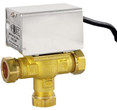 Tower Flue Components VAL322MP 3 Port Mid-Position Valve