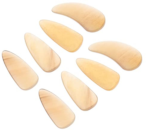 8 Stk Guzheng-nagelstücke Guzheng-zubehör Guzheng Nagelschutz Instrument Gefälschte Nägel Guzheng-nägel Daumenpicks Falsche Nagelspitzen Zither Dingding Kind Qualität Hörner