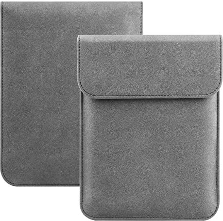 HoYiXi Hülle für 6,6.8,7 Kindle Paperwhite/Colorsoft/Signature Edition 2024-2012 Sleeve Case Schutzhülle Tasche für 6 Zoll 6.8 Zoll Kobo/Tolino/Pocketbook ebook Reader - Grau