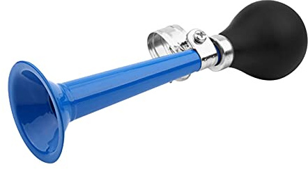 Bike Air Horn, 2,2-tums Cykel Cykel Hooter Bugle Horn Rubber Squeeze Bulb Classic Cykel Honker för Cyklar, Mountainbikes, Strandbil, Fordon, Motorcyklar (Blå)