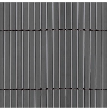 N.G. NICCOLAI CANNICCIO Sintetico A CANNE Intere 7 MM. Vari Colori E Misure (1,5X5 MT, Grigio)