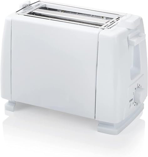 TOSTADORA ELECTRICA TOSTADOR UNICAMENTE DE PAN DE MOLDE 2 REBANADAS MATERIAL EXTRA REFORZADO 700W 25x17x12CM CALIDAD GARANTIA