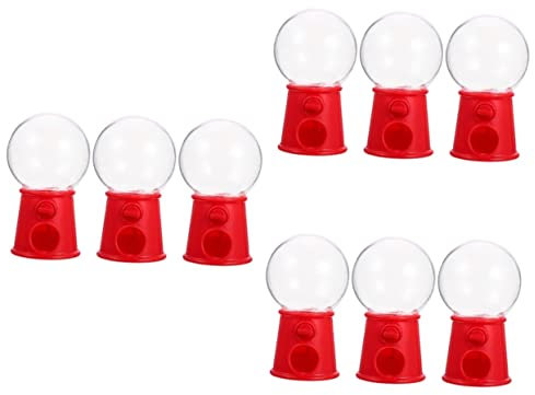 Warmhm 9 Stück Bonbonautomaten Für Kinder Kaugummiautomaten Aus Kunststoff Bonbonspender Für Kinder Kaugummiautomaten Spielzeug Bonbongreifautomaten Hand Auge
