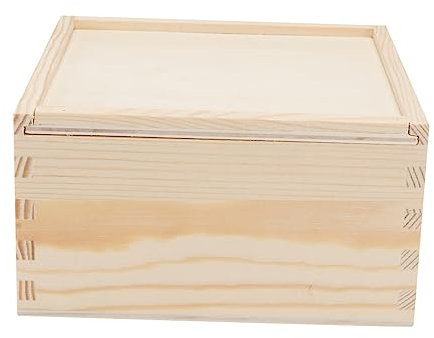 Anneome 25x25x8cm Holz Candy Container Elegante Hochzeit Candy Box Für Hochzeit Party Supplies