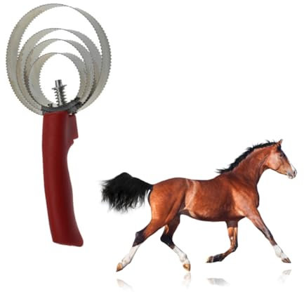 MILISTEN Striegel Für Striegel Aus Stahl Frühlingsstriegel Pferdestriegel