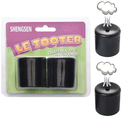 SHENGSEN Novedosa máquina de pedos para apretar, divertido Le Tooter Broma Pedos, fabricante de ruido para broma, fiesta, regalo, juguete