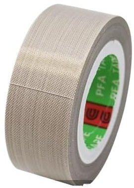 Hochtemperatur-Glasfaserband, 0,18 mm dicker PTFE-Klebstoff für Vakuumierer, Maschinen, Elektroindustrie, 10 m lang (13 mm)