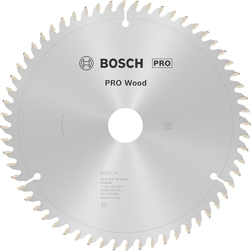 Bosch Professional Kreissägeblatt Optiline Wood (für Holz, 60 Zähne, Zubehör Kreissäge) 216 mm