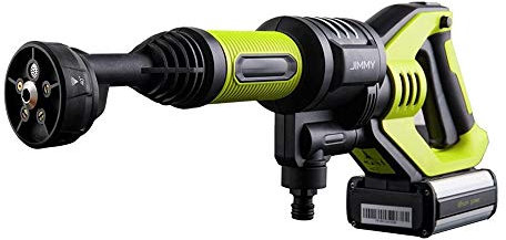 JIMMY JW31 Idropulitrice Portatile ad alta pressione senza fili, Potenza 180W, Batteria rimovibile, 5 modalità di pulizia ed erogatore per sapone