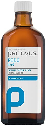 Peclavus PODOmed AntiBAC Tinktur Silber Anti Fußpilztinktur, 200ml