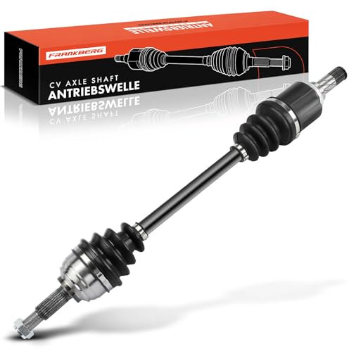 Frankberg Joint Kit Drive Shaft CV Joint Kit Mitout ABS Ring Front Axle Left Compatible with Clio IV BH Logan/Stepway II B8 San.dero/Stepway II B8 San.dero II Xray Replace# 391016613R
