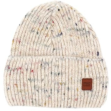 maximo Kids-Beanie, Effektgarn Jerseyfutter, breiter Umschlag