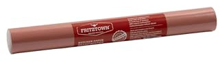 FRITZTOWN Butcher Paper Deluxe Pink 44,5 cm x 15 m – Metzgerpapier Rolle – Lebensmittelsicher – BBQ Kraftpapier & Grillpapier für Smoken, Räuchern & Fleischverpackung
