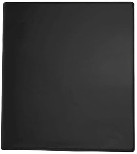 ANQKYO Tapis pour Dessus De Machine à Laver Washer and Dryer Covers for The Top Washer Dryer Top Protector Silicone Mat Non-Slip Laundry Countertop Cover(Black,M)