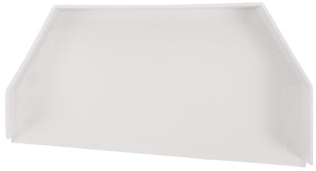 FIXOSHEE Tappo Terminale per Pluviale Grondaia in PVC Accessorio Doppia Faccia per Scarico Acque Piovane Protezione Antiperdite e Resistente Allusura Installazione Facile e Duratura