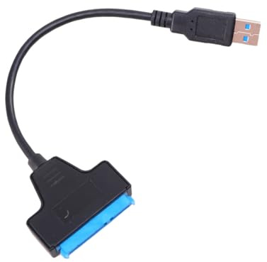 Gatuida Cable Adaptador USB Disco Duro Línea de Datos con Interfaz Niquelada Soporte Uasp y Hot Swap Compatible con HDD y SSD