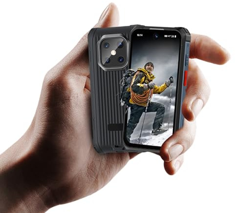 JoyZap Mini Smartphone 4G Enhanced Robusto 3,88 Pollici Android 12 Sbloccato, IP68 Impermeabile Antipolvere, 6GB+128GB, 3000mAh, Doppia SIM, Riconoscimento Facciale, GPS, OTG