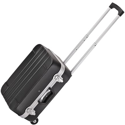 DEMA Werkzeugtrolley ABS Hartschale leer abschließbar mit Rollen Koffer | Werkzeugbox, Transportkoffer, mobile Aufbewahrung, Baustellenkoffer, abschließbares System, Rollkoffer, Ordnungssystem