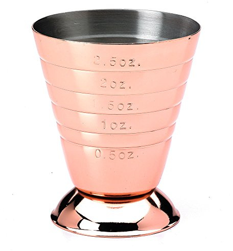 Barfly Measuring Cup, 2.5 oz, Copper