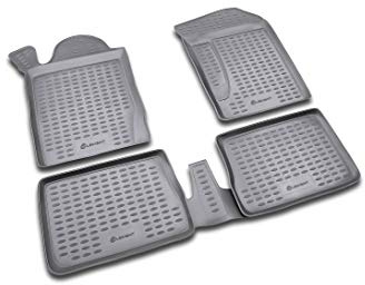 Element Gummimatten Passgenaue Fußmatten Renault Symbol 2002-4tlg