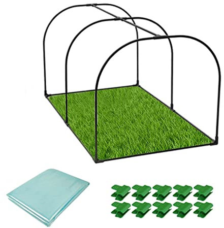 Mini serra per piante | Casa da giardinaggio con piante da portatile - Tenda interna antipioggia invernale, sala solare floreale per prevenire , congelamento e neve Huiba