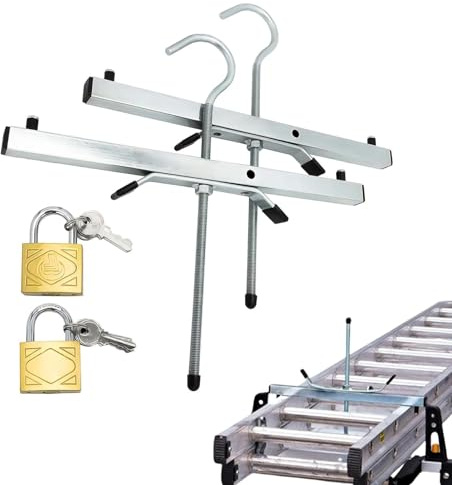 Ladder Clamp, Car Ladder Clamp, Ladder Bracket for SUV, Ladder Clamp for Truck, Ladder Lock Clamp, Secure Ladder Grip,