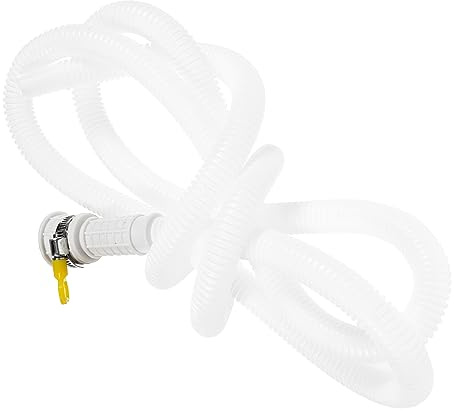 Housoutil Replacement Air Conditioner Drain Hose 2m Mini Split Drain Hose Plastic Tubing Easy to Connect Maintenance-