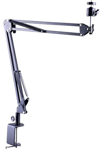 ZQDUFEA Folding Universal Wall Projector Bracket Desktop Bedside Hole Free Projector Stand Rotation in Horizontal Vertical Projector Mount