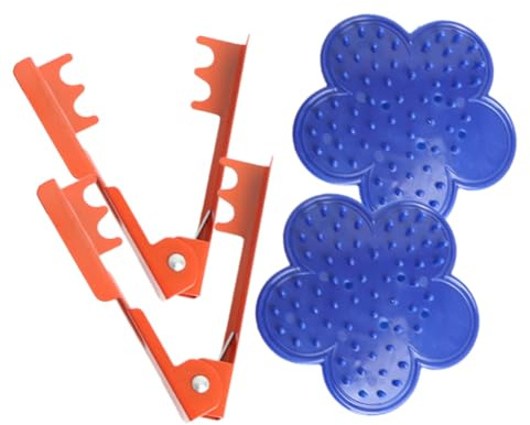 jojofuny Lot de 4 Arrache-Épines pour Rosier Outils à Main de Jardinage 2 Sécateurs et 2 Extracteurs D’Épines Acier Sécurisé Usage Professionnel pour Fleuristes et Entretien de Jardin