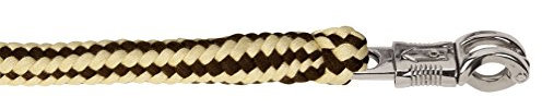 Kerbl Strick Führstrick Hippo mit Panikhaken, Braun/Beige, 321456