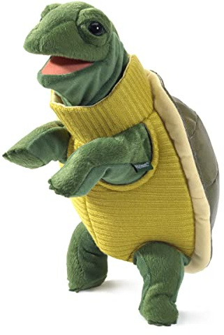 Folkmanis Turtleneck Turtle Hand Puppet
